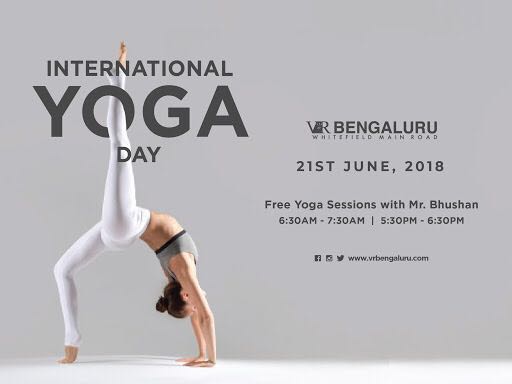 VR Celebrates International Yoga Day